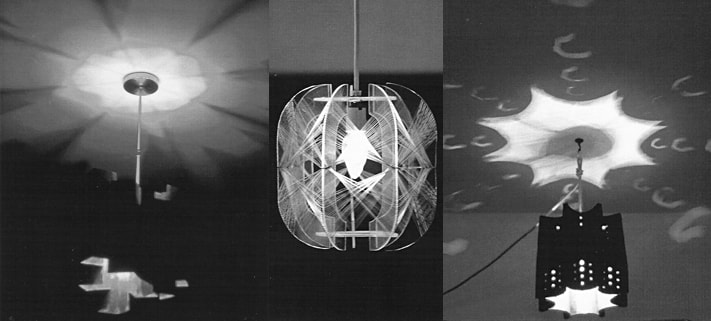 Lighting fixture designs by Trish Odenthal